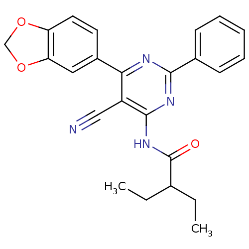 Chemical structure of BindingDB Monomer ID 50375506
