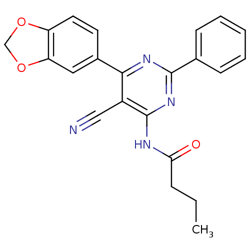 Chemical structure of BindingDB Monomer ID 50375508