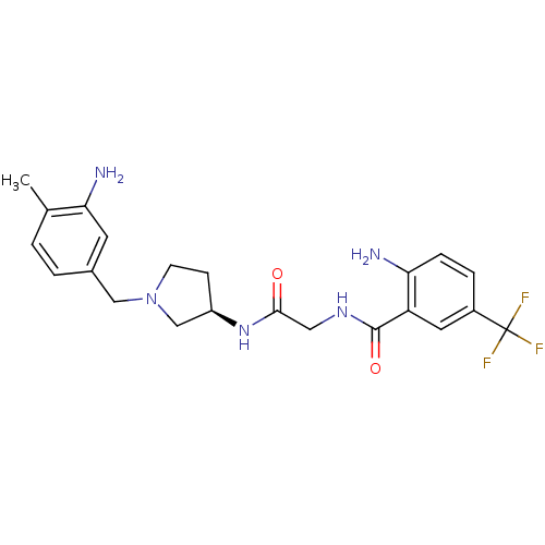 Chemical structure of BindingDB Monomer ID 50375727