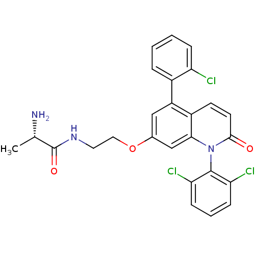 Chemical structure of BindingDB Monomer ID 50375797