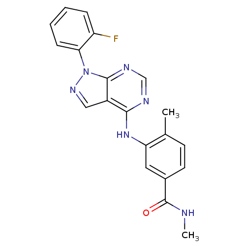 Chemical structure of BindingDB Monomer ID 50376239