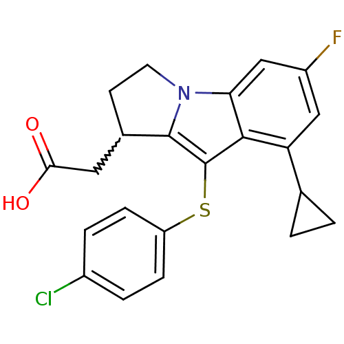 Chemical structure of BindingDB Monomer ID 50376307