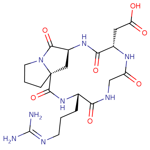 Chemical structure of BindingDB Monomer ID 50376405