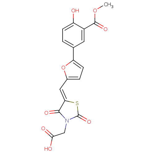 Chemical structure of BindingDB Monomer ID 50377779