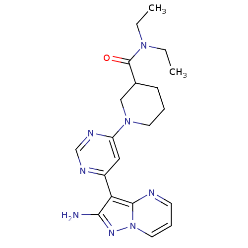 Chemical structure of BindingDB Monomer ID 50378535