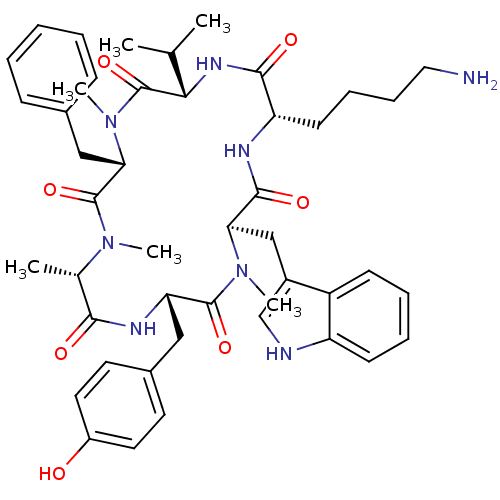 Chemical structure of BindingDB Monomer ID 50379003
