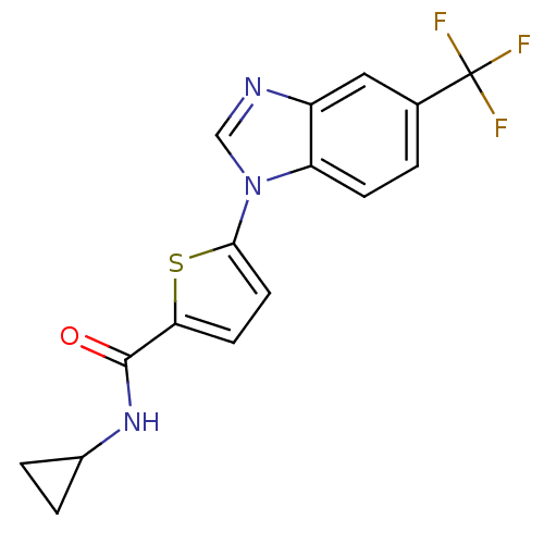 Chemical structure of BindingDB Monomer ID 50379154