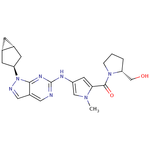 Chemical structure of BindingDB Monomer ID 50379501