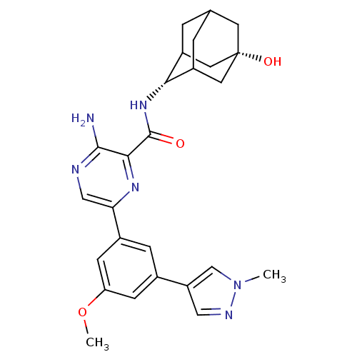 Chemical structure of BindingDB Monomer ID 50380791