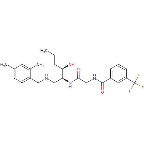 Chemical structure of BindingDB Monomer ID 50381193
