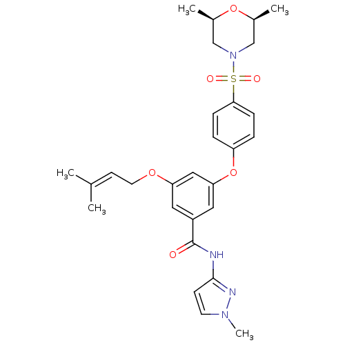 Chemical structure of BindingDB Monomer ID 50381630
