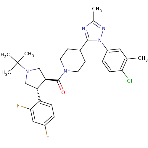 Chemical structure of BindingDB Monomer ID 50382886