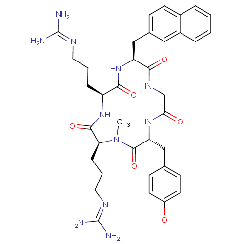 Chemical structure of BindingDB Monomer ID 50383303