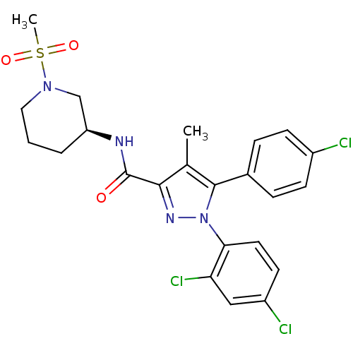 Chemical structure of BindingDB Monomer ID 50383409
