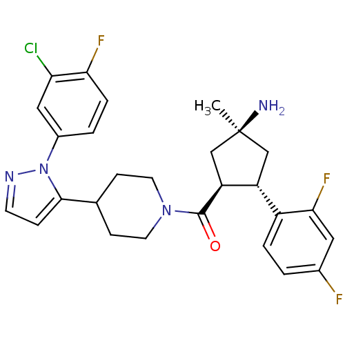 Chemical structure of BindingDB Monomer ID 50383419