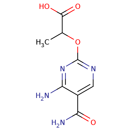 Chemical structure of BindingDB Monomer ID 50383698