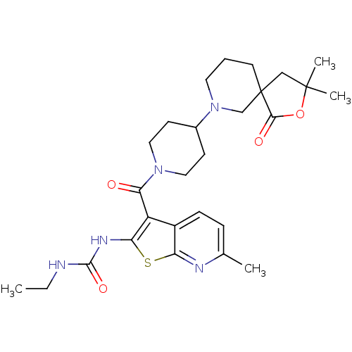 Chemical structure of BindingDB Monomer ID 50383758