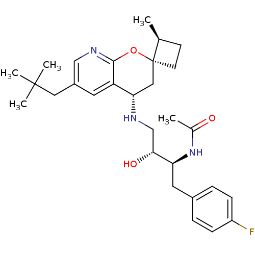 Chemical structure of BindingDB Monomer ID 50383843