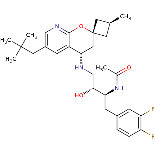 Chemical structure of BindingDB Monomer ID 50383846