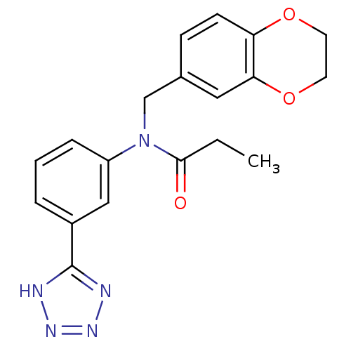 Chemical structure of BindingDB Monomer ID 50384504