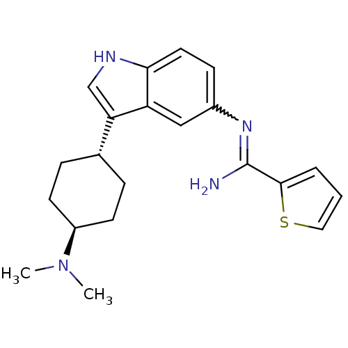 Chemical structure of BindingDB Monomer ID 50384904