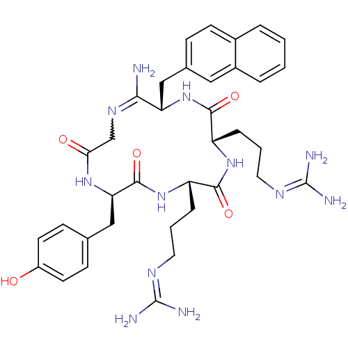 Chemical structure of BindingDB Monomer ID 50385614