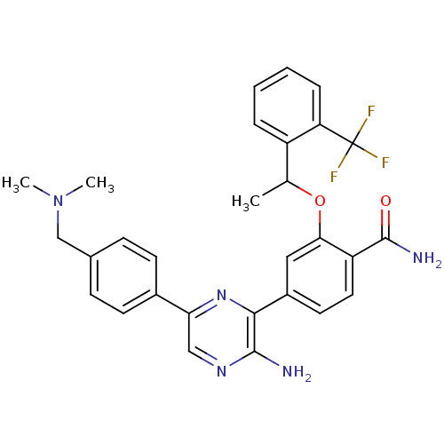 Chemical structure of BindingDB Monomer ID 50385917