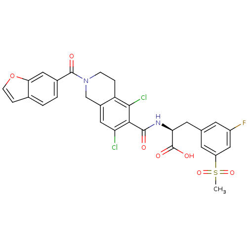 Chemical structure of BindingDB Monomer ID 50386324