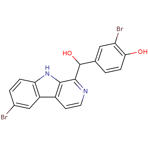 Chemical structure of BindingDB Monomer ID 50386877