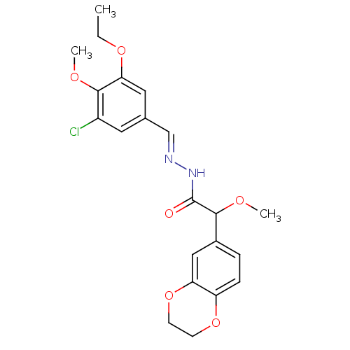 Chemical structure of BindingDB Monomer ID 50390122