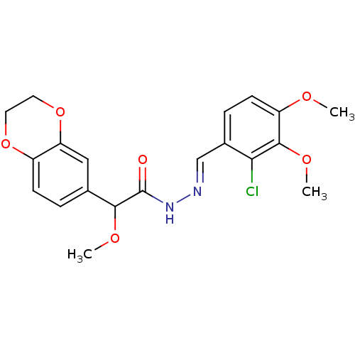 Chemical structure of BindingDB Monomer ID 50390127
