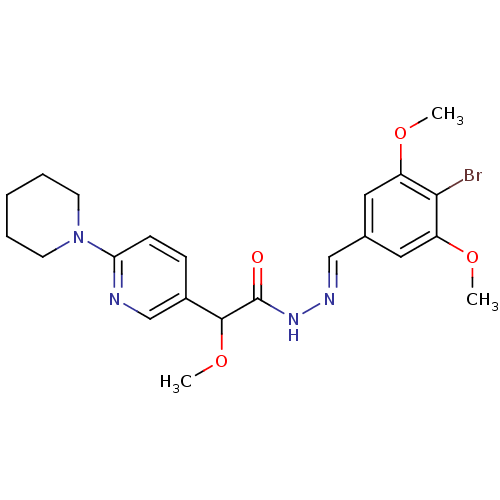 Chemical structure of BindingDB Monomer ID 50390144