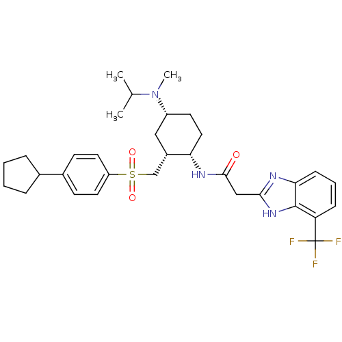 Chemical structure of BindingDB Monomer ID 50391018