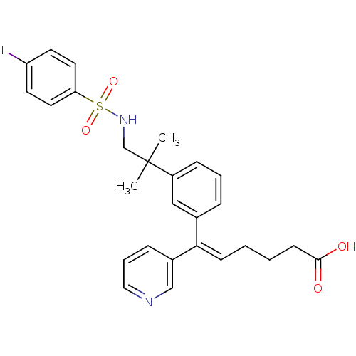 Chemical structure of BindingDB Monomer ID 50391317