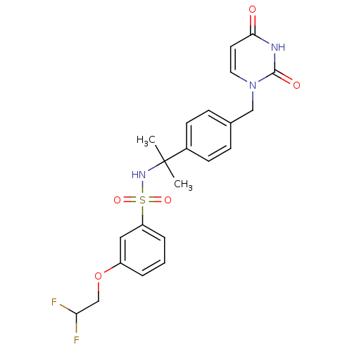 Chemical structure of BindingDB Monomer ID 50391348