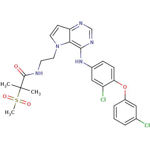 Chemical structure of BindingDB Monomer ID 50391643