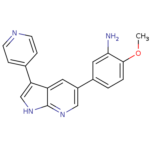 Chemical structure of BindingDB Monomer ID 50391966