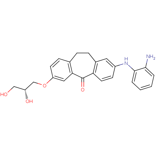 Chemical structure of BindingDB Monomer ID 50392167