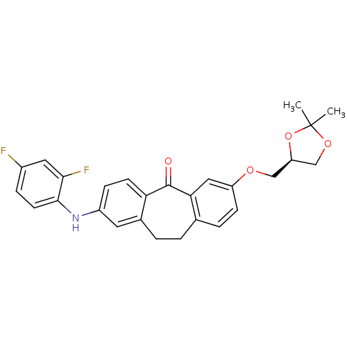 Chemical structure of BindingDB Monomer ID 50392176