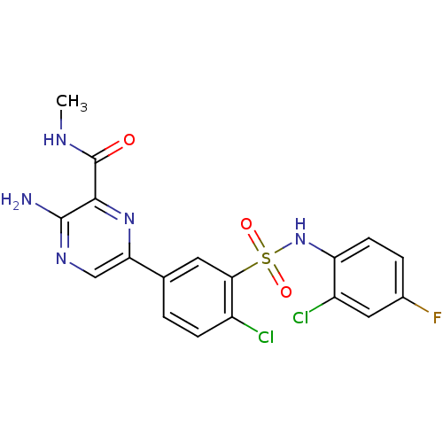 Chemical structure of BindingDB Monomer ID 50393357