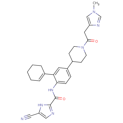 Chemical structure of BindingDB Monomer ID 50393554