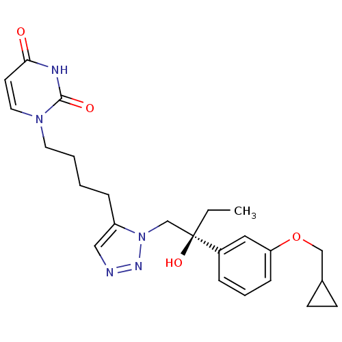 Chemical structure of BindingDB Monomer ID 50395044