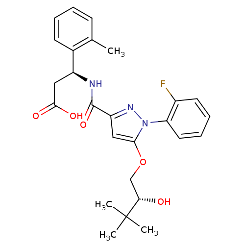 Chemical structure of BindingDB Monomer ID 50396562