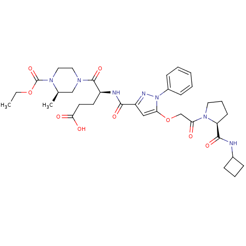 Chemical structure of BindingDB Monomer ID 50397160