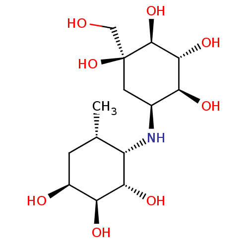 Chemical structure of BindingDB Monomer ID 50405396