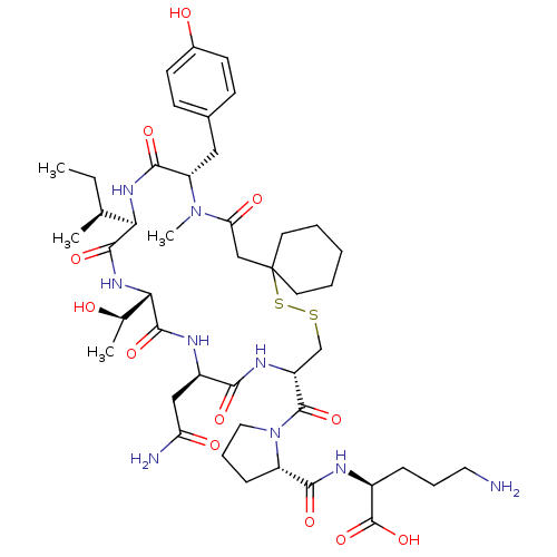 Chemical structure of BindingDB Monomer ID 50407334