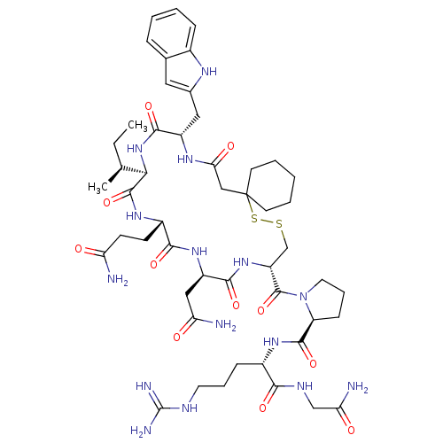 Chemical structure of BindingDB Monomer ID 50407343