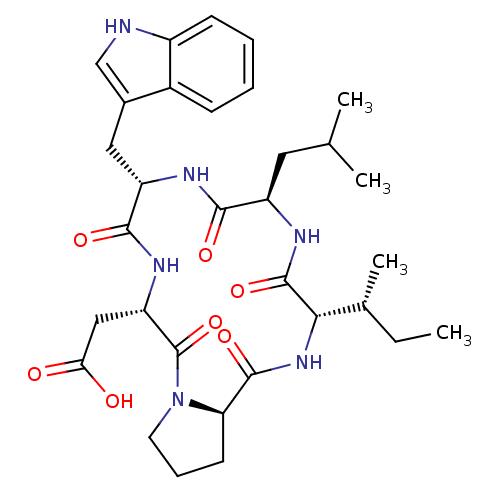 Chemical structure of BindingDB Monomer ID 50407582