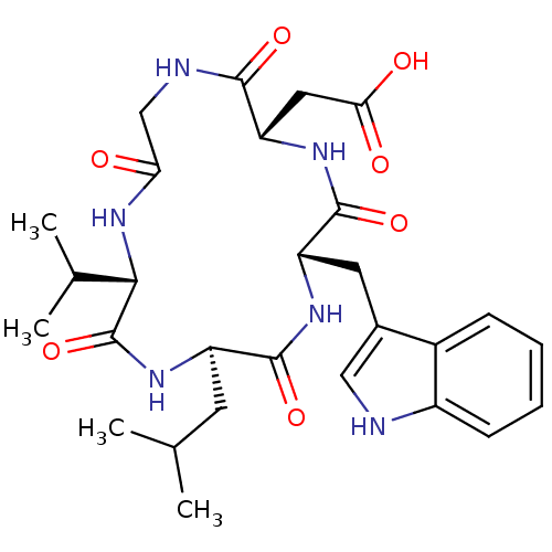 Chemical structure of BindingDB Monomer ID 50407593
