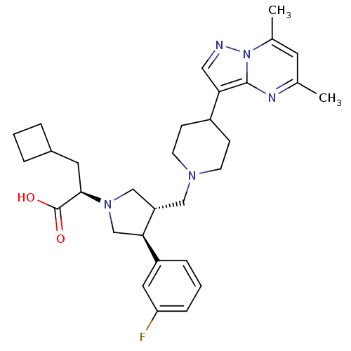 Chemical structure of BindingDB Monomer ID 50410167